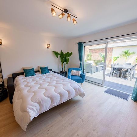 L'Escale Tropicale, Appartement Independant Avec Terrasse Privative Saint-Quentin  Buitenkant foto