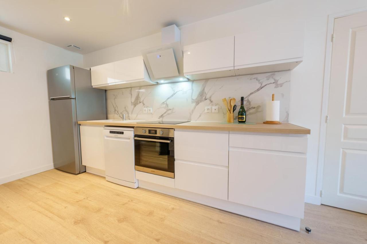 L'Escale Tropicale, Appartement Independant Avec Terrasse Privative Saint-Quentin  Buitenkant foto