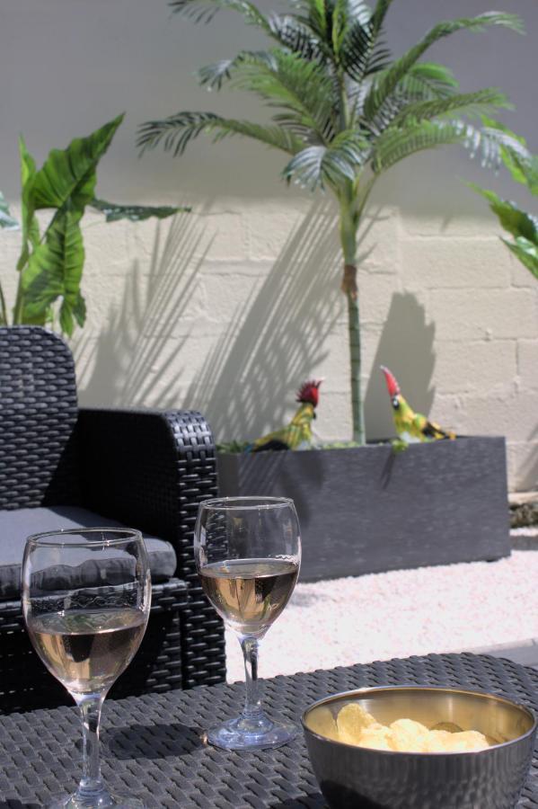 L'Escale Tropicale, Appartement Independant Avec Terrasse Privative Saint-Quentin  Buitenkant foto
