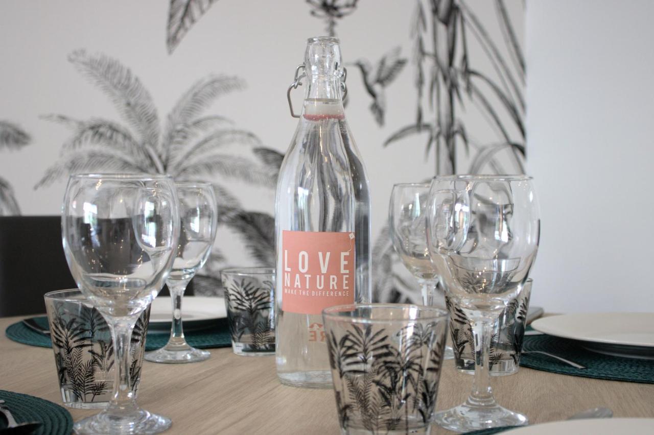 L'Escale Tropicale, Appartement Independant Avec Terrasse Privative Saint-Quentin  Buitenkant foto